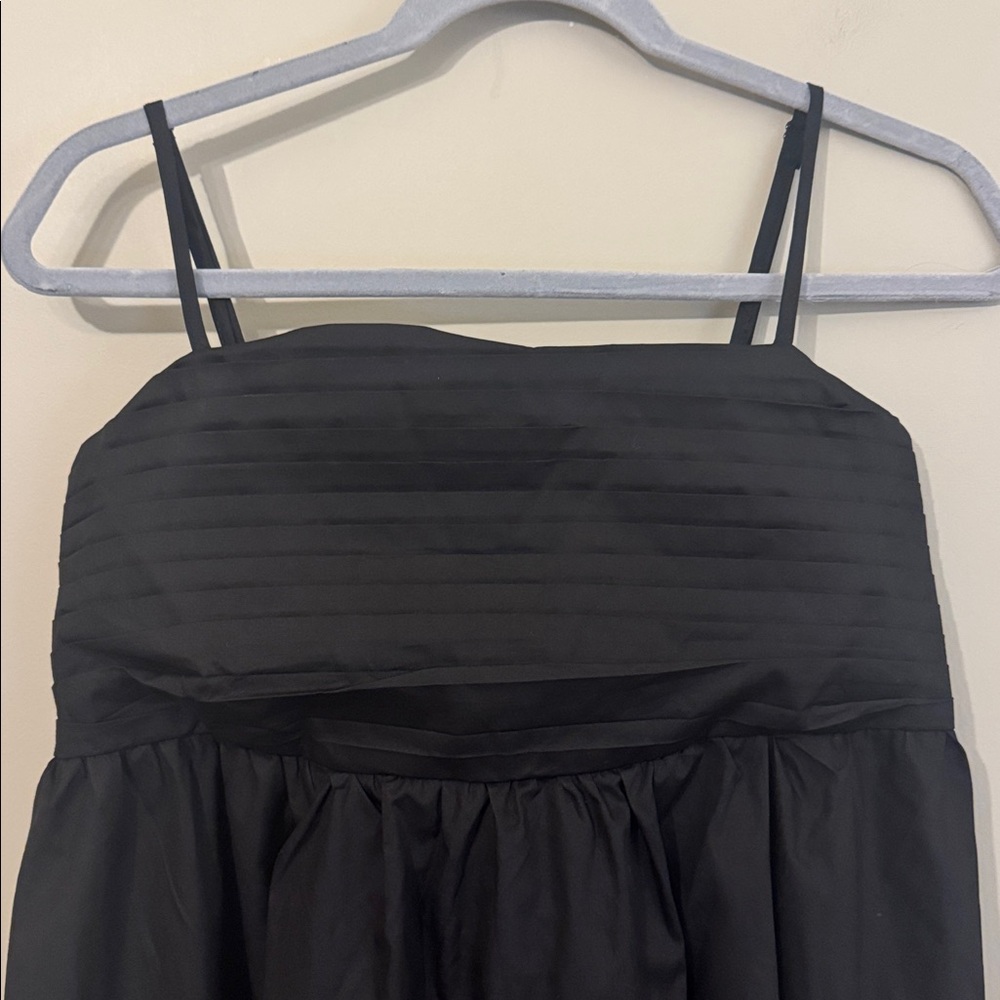 Petal & Pup Black Midi Dress with Spaghetti Straps - Picture 7 of 12